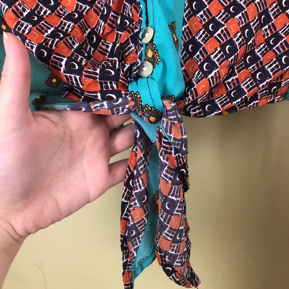 Multicoloured Woman’s Blouse - Picture 4 of 5